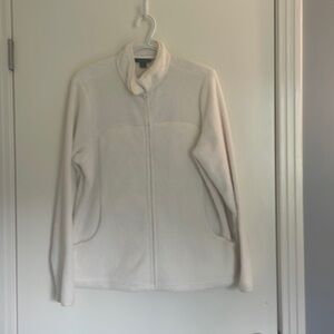Cream lands end coat